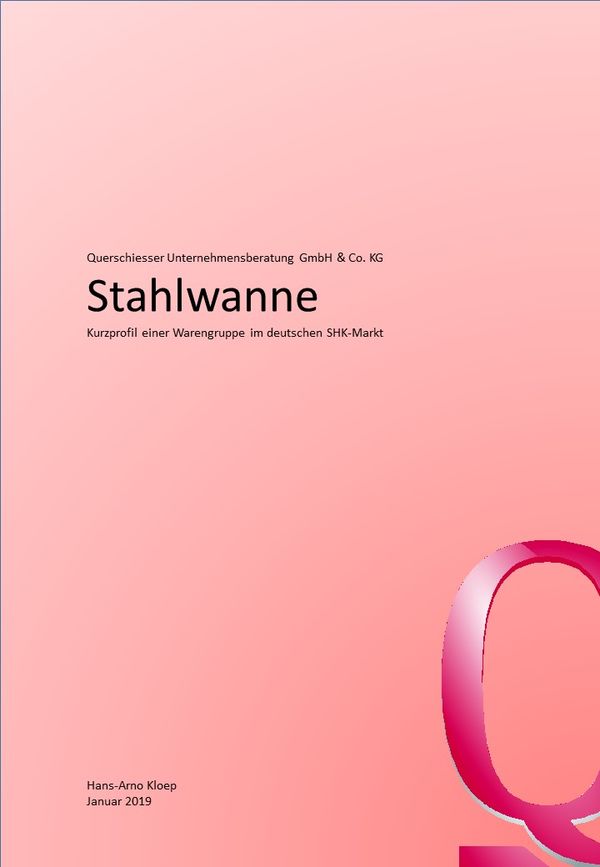 Marktdaten Stahlwanne