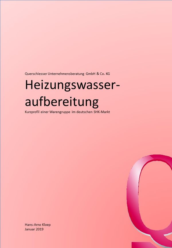 Marktdaten Heizungswasseraufbereitung