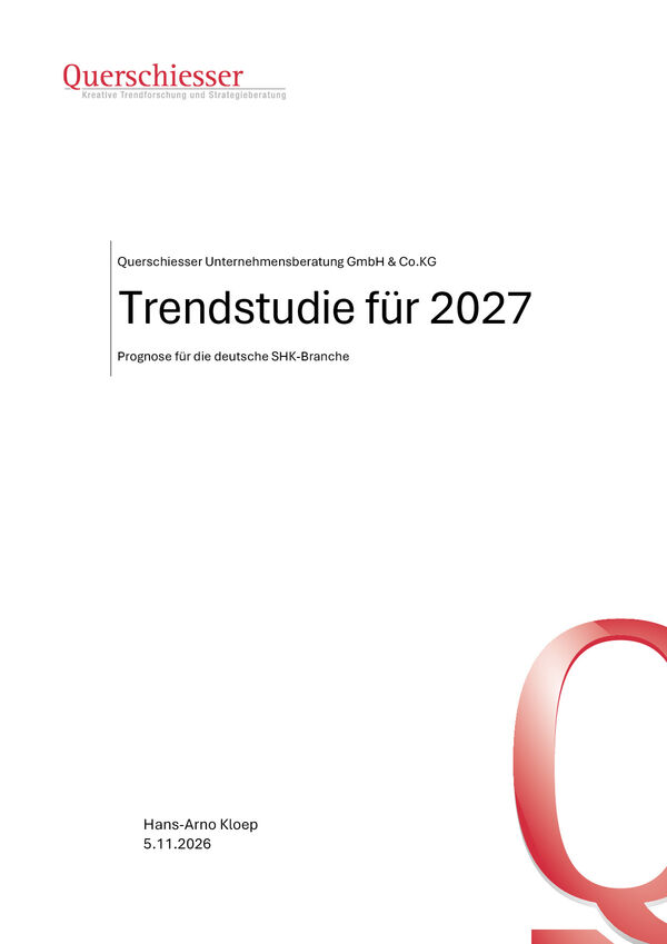 2026-11 Trendstudie SHK-Markt 2027 – Fragenkatalog und Gliederung