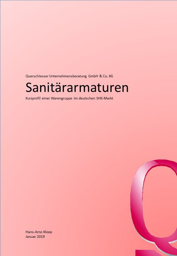 Marktdaten Sanitärarmaturen