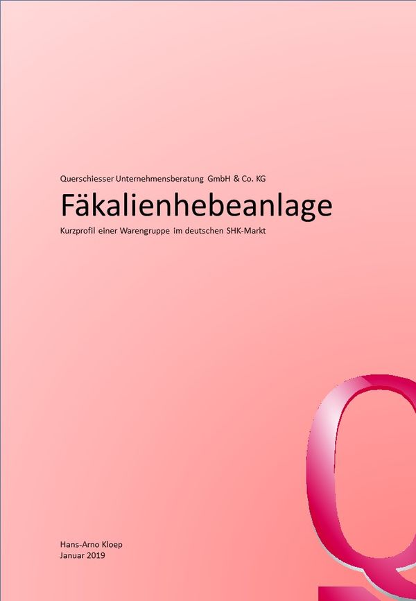 Marktdaten Fäkalienhebeanlage