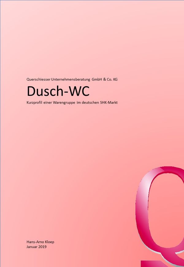 Marktdaten Dusch-WC