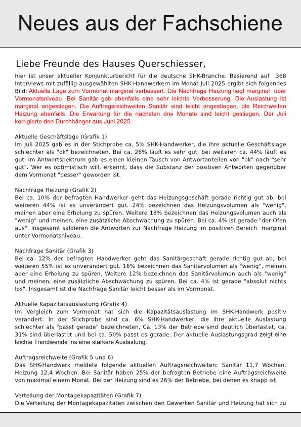 2025-07 Neues aus der Fachschiene